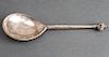 Early Continental Silver Spoon Possibly 17th C.