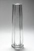 Frank Lloyd Wright Manner "Hex" Tall Glass Vase
