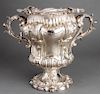Baroque Manner English Silver-Plate Ice Bucket