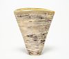 Adam Aaronson Modern Studio Art Glass Vase