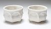 Jonathan Adler "Muse" Bisque Ceramic Bowls, Pr