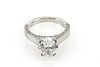 14k White Gold & Diamond Engagement Ring (1.5 ctw)