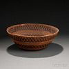Yokuts Coiled Basketry Bowl