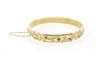 15k Yellow Gold, Ruby & Diamond Hinge Bracelet
