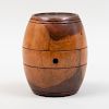Carved Treen Cistern