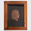 Framed Wax Profile of a Gentleman