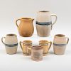 Group of Pottery Drinkware