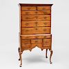 Chippendale Maple Highboy