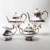 Reed & Barton Silver Four Piece Tea and Coffee Service