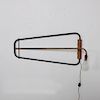 Mid-Century Modern French Industrial Wall Sconce after Jean Prouve