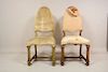 Pair of Antique Hand-Carved Chairs