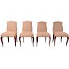 Set of Four Chairs by Arturo Pani
