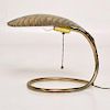 Brass Table Lamp after Tommaso Barbi