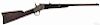 Remington Rolling Block saddle ring carbine, .50 caliber, with a 22'' round barrel.