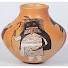 Mark Tahbo (Hopi, 1958-2017) Polychrome Pottery Jar