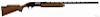 Remington model 11-87 Premier Trap shotgun, 12 gauge, with a ventilated rib, a checkered stock