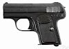 Haenel model 2 semi-automatic pistol, 6.35 mm, with a 2'' barrel. Serial #53443. C & R