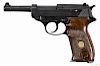 Walther P-38 Afrikakorps commemorative semi-automatic pistol, 9 mm, with a presentation case