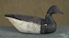 New Jersey carved and painted brant duck decoy, early/mid 20th c., 16 1/2'' l.