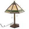 Bradley & Hubbard Arts & Crafts #228 Table Lamp
