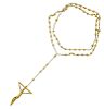 TIffany &amp; Co Peretti 18k Gold Rosary Bead Necklace