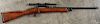 Italian sporterized Carcano Model 1938 bolt action carbine, 7. 35 mm, with a 6x side mount scope