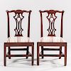 Pair of Mahogany Side Chairs