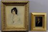 Two Framed 19th C. Portraits.