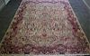 Vintage Roomsize Handmade Kirmin Carpet.