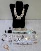 JEWELRY. Large Grouping of Miscellaneous Silver