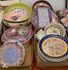 Five tray lots of Essex Collection ceramic bowls, plates, serving dishes, covered tureen, Tracy Porter, Andrea Weat for Sigma, Lesal...