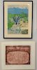Three framed lithographs to include two Guy Bardone (1927 - 2015), pencil signed and numbered lithographs; colored lithograph signed in pencil...