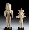 Lot of 2 Indus Valley Pottery Figures