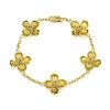 Tiffany & Co. Gold Flower Bracelet, 5 Motifs