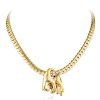 Cartier Gold Panther Necklace