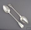 George IV Silver Stuffing Spoons