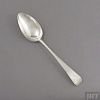 Scottish Provincial Silver Dessert Spoon
