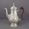 George IV Sterling Silver Coffee Pot