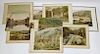 14PC Vintage Scenic Japanese Photograph Collection