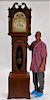 Smith Patterson Co Boston Mahogany Tall Case Clock
