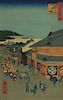Utagawa Hiroshige View of Shitaya Hirokoji Print