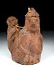 Pre-Columbian Sihuas Wood Poporo, ex-Butterfields