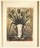 Bernard Buffet "Vase de Tulipes Jaunes" Lithograph