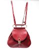 Delvaux Ladies' Red Leather Small Backpack