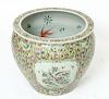 Chinese Export Porcelain Famille Rose Fish Bowl