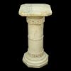 19/20th C. Neoclassical Style Low Marble Pedestal
