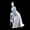 Large Lladro "Lady Empire" Porcelain Figurine