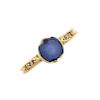 Antique Burma Sapphire and 18K Ring