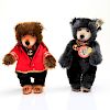 2 STEIFF LIMITED EDITION ARTICULATED STUFFED BEARS