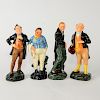 4 ROYAL DOULTON FIGURINES, CHARLES DICKENS